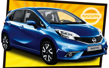 Rent Nissan Note 